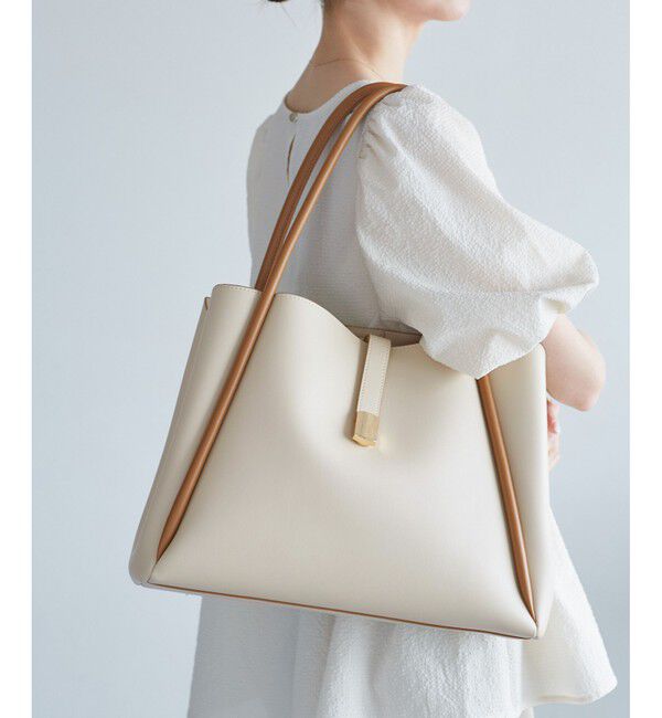 ROPE PICNIC PASSAGE「【A4対応】3層フロントベルトデザイントートバッグ」|トートバッグ|