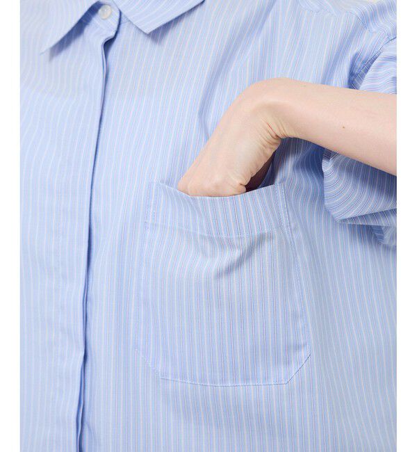 Rope&rsquo;Picnic「ベーシッククロップドシャツ/イージーケア」|シャツ・ブラウス|