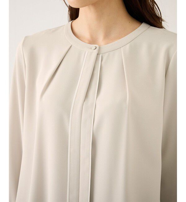 Rope&rsquo;Picnic「配色パイピングブラウス」|シャツ・ブラウス|