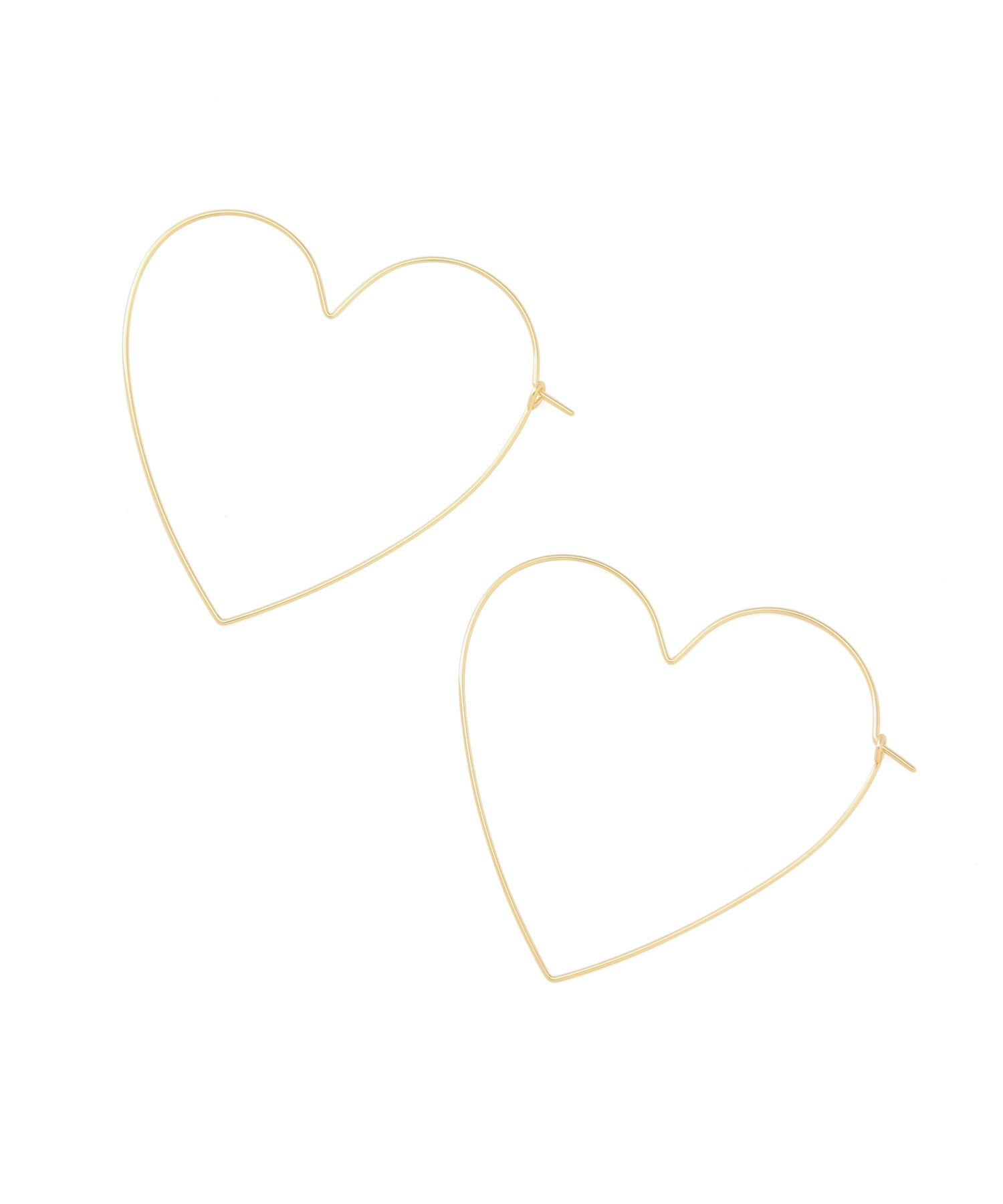 ADAM ET ROPE'「【LES BIJOUX】ラインハートピアス」|ピアス|