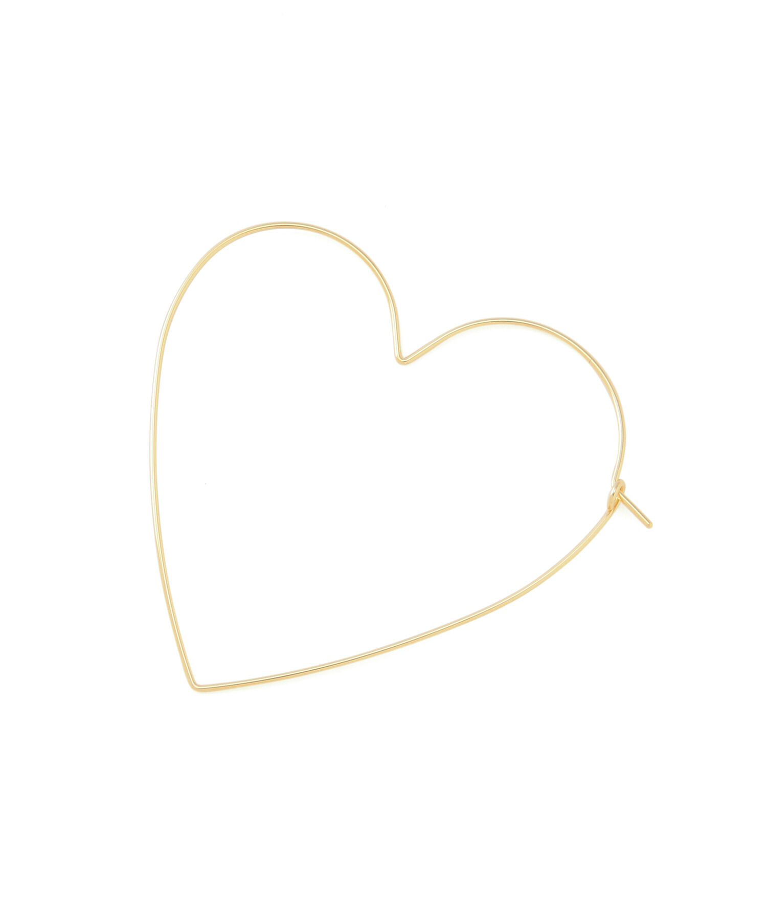 ADAM ET ROPE'「【LES BIJOUX】ラインハートピアス」|ピアス|