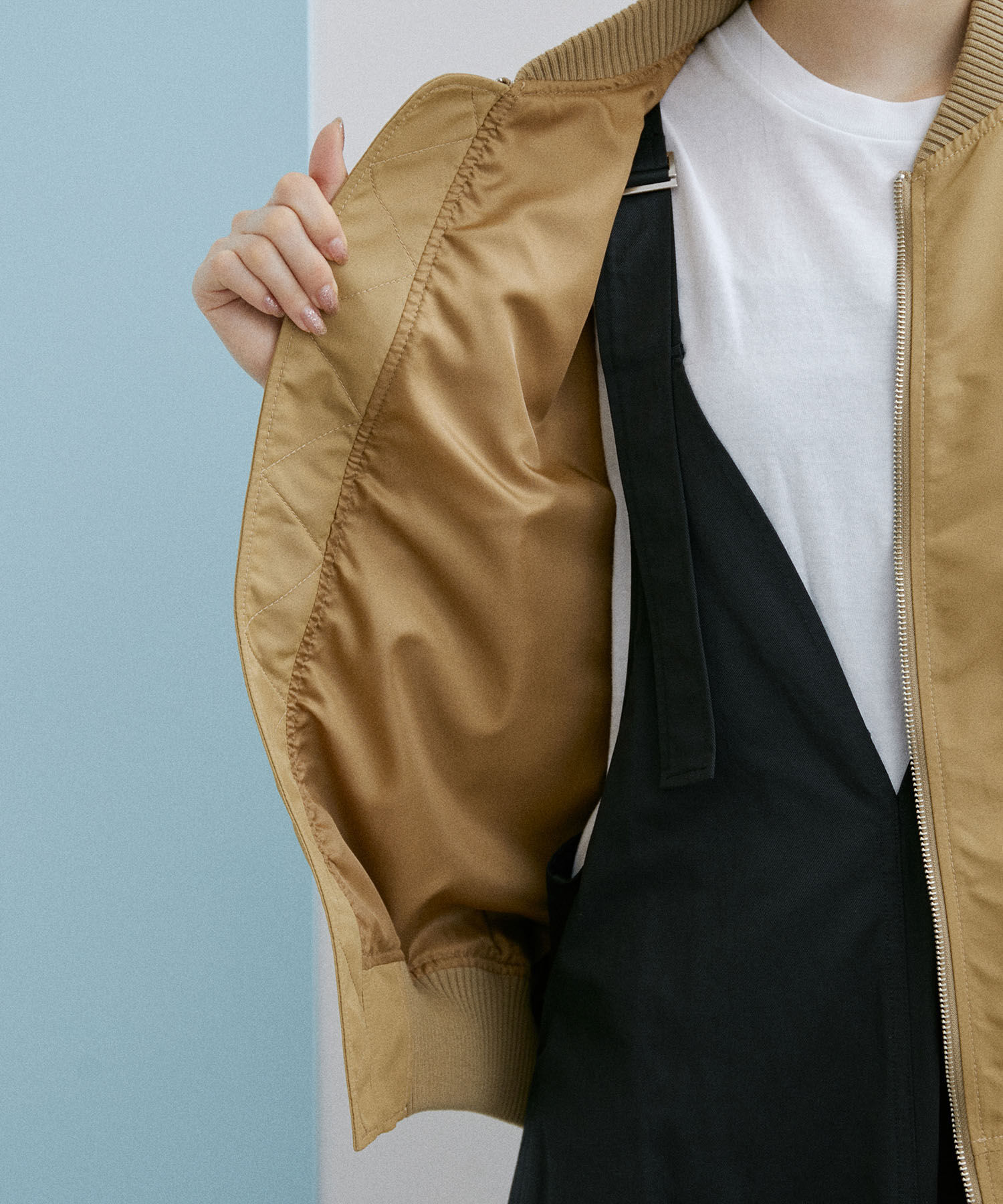 ADAM ET ROPE'「【WEB限定】MA-1ジレ」|その他|