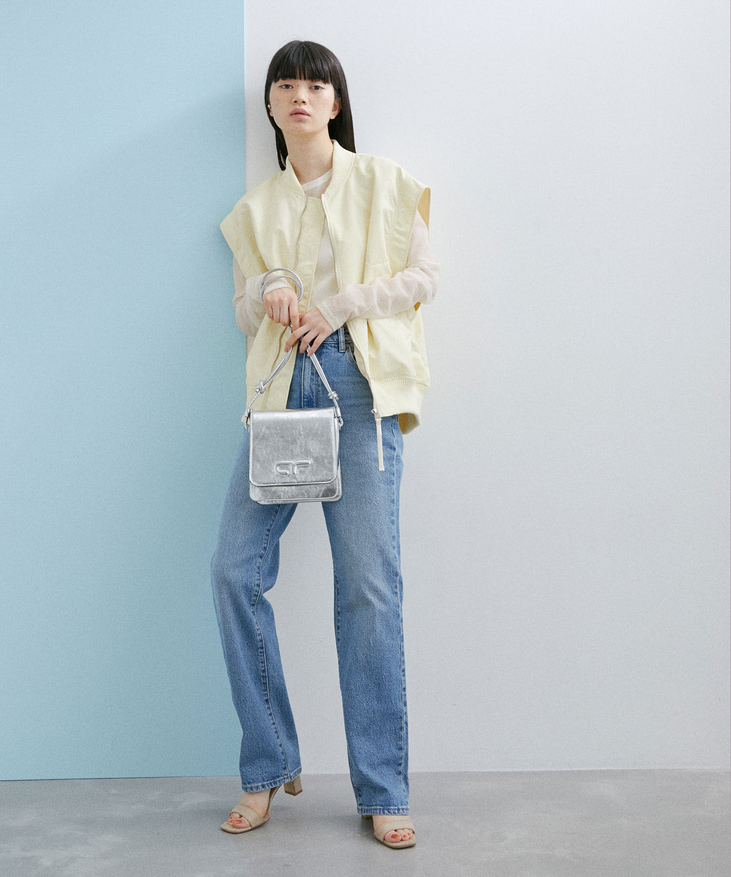 ADAM ET ROPE'「【WEB限定】MA-1ジレ」|その他|