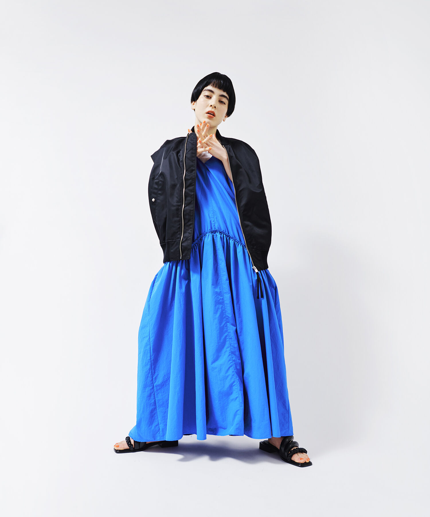 ADAM ET ROPE'「【WEB限定】MA-1ジレ」|その他|