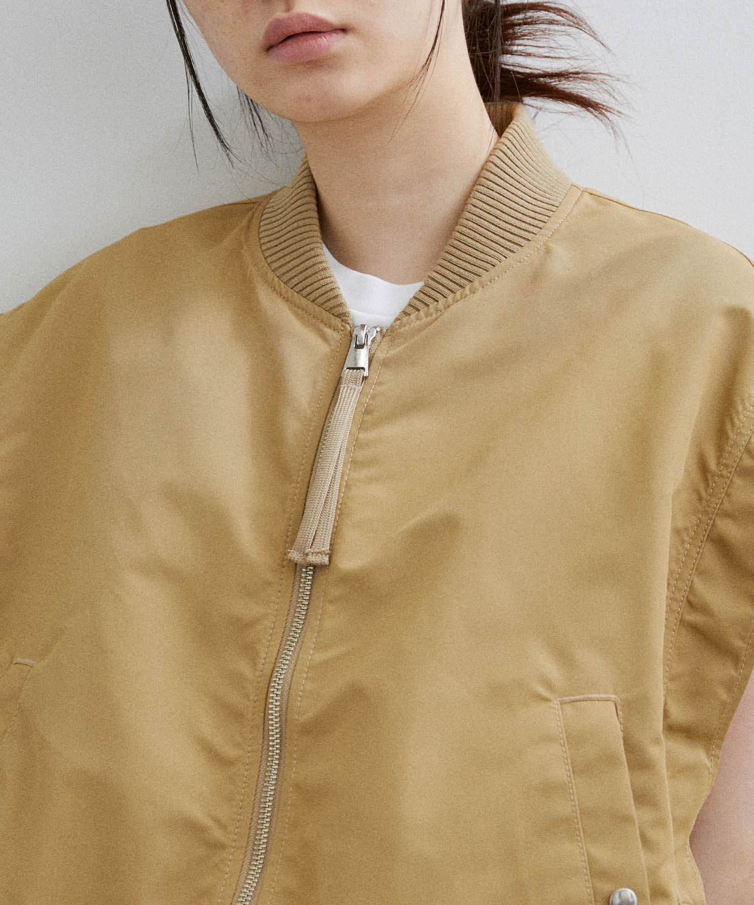 ADAM ET ROPE'「【WEB限定】MA-1ジレ」|その他|