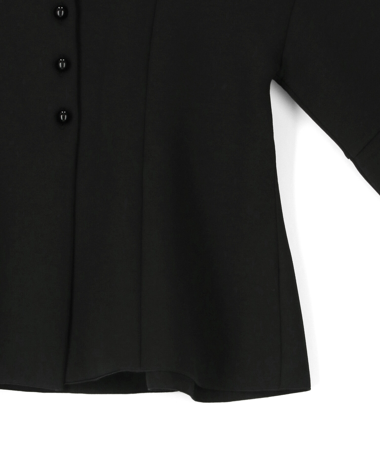 ADAM ET ROPE'「ペプラムダンボールカーディガン」|カーディガン|