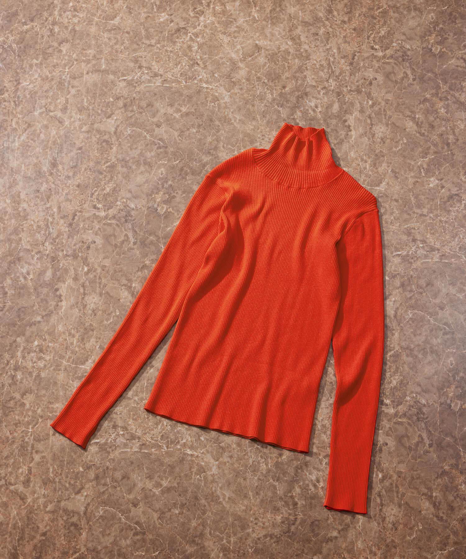 ADAM ET ROPE'「【WEB限定】エコベロRIBタートル」|ニット・セーター|