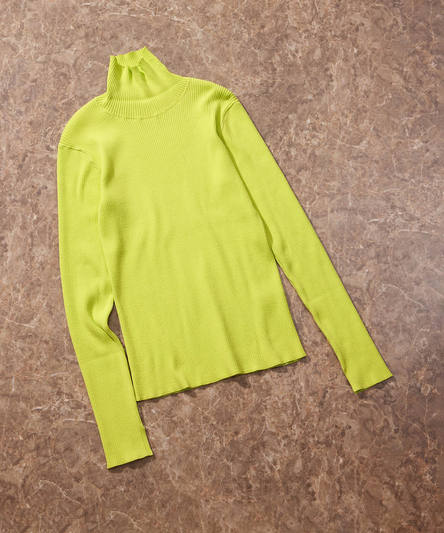 ADAM ET ROPE'「【WEB限定】エコベロRIBタートル」|ニット・セーター|