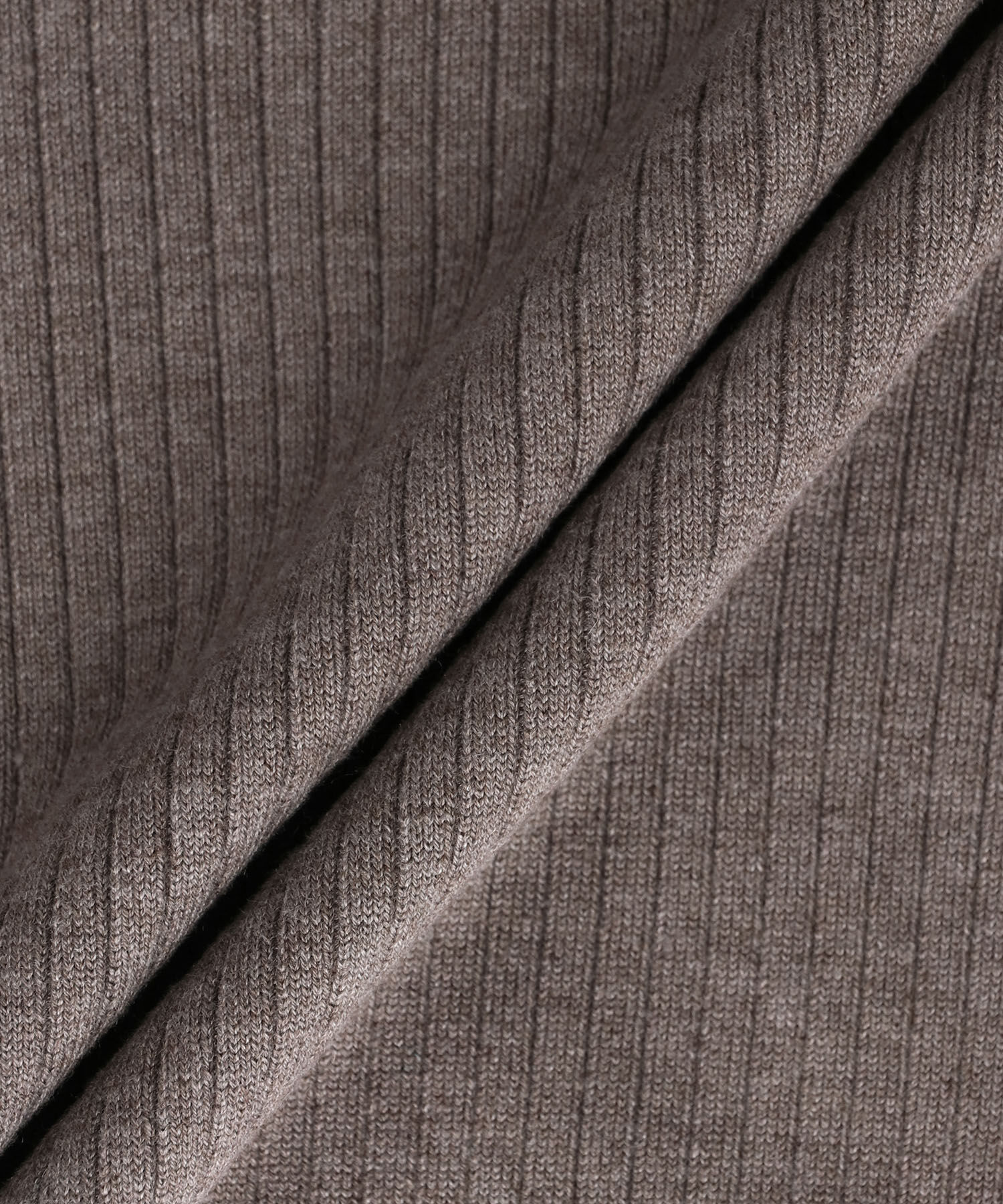 ADAM ET ROPE'「【WEB限定】WOOL混リブタートルニット」|ニット・セーター|