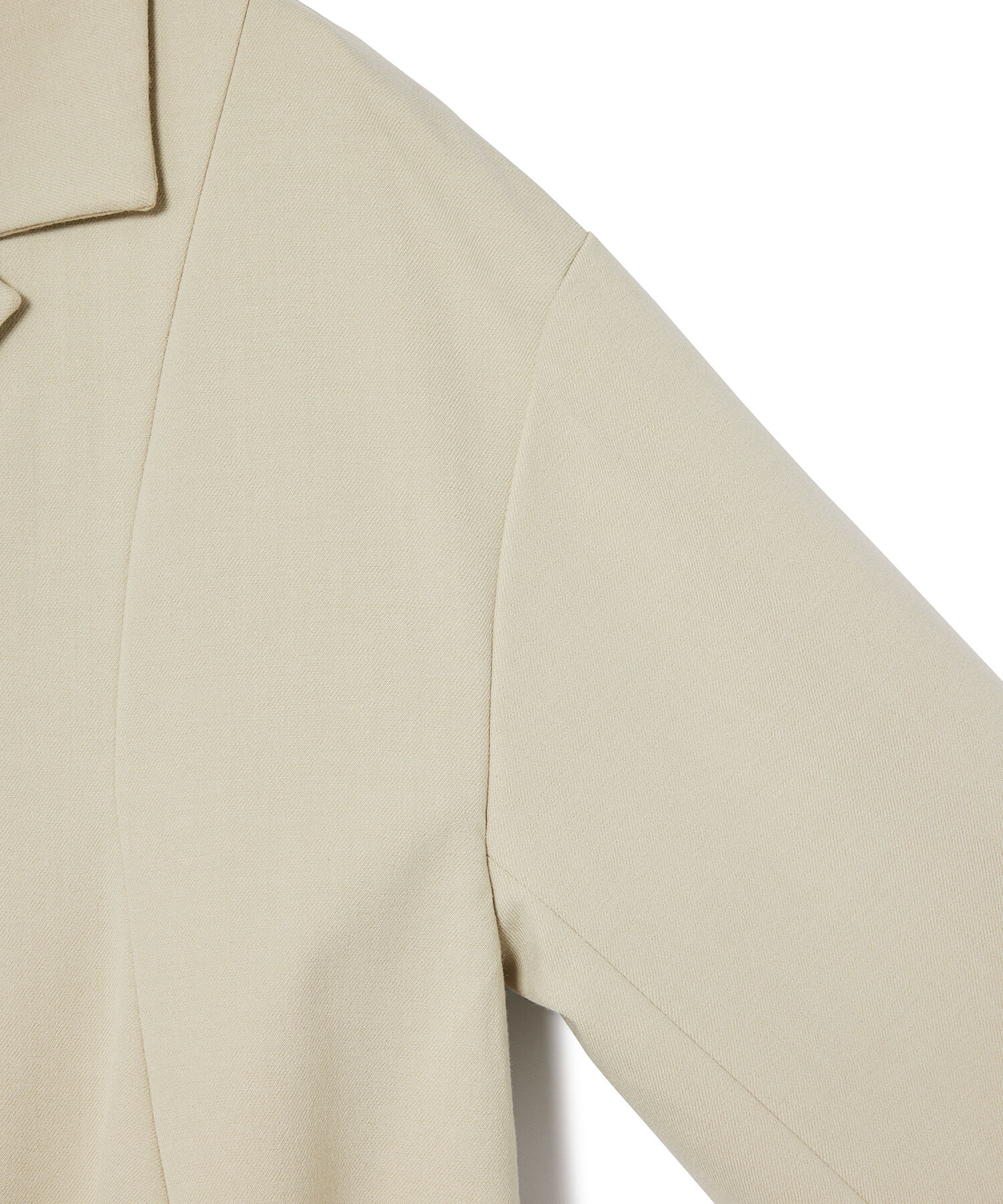 ADAM ET ROPE'「【サステナブル・セットアップ対応】ウェーブラインシャツジャケット」|テーラードジャケット|