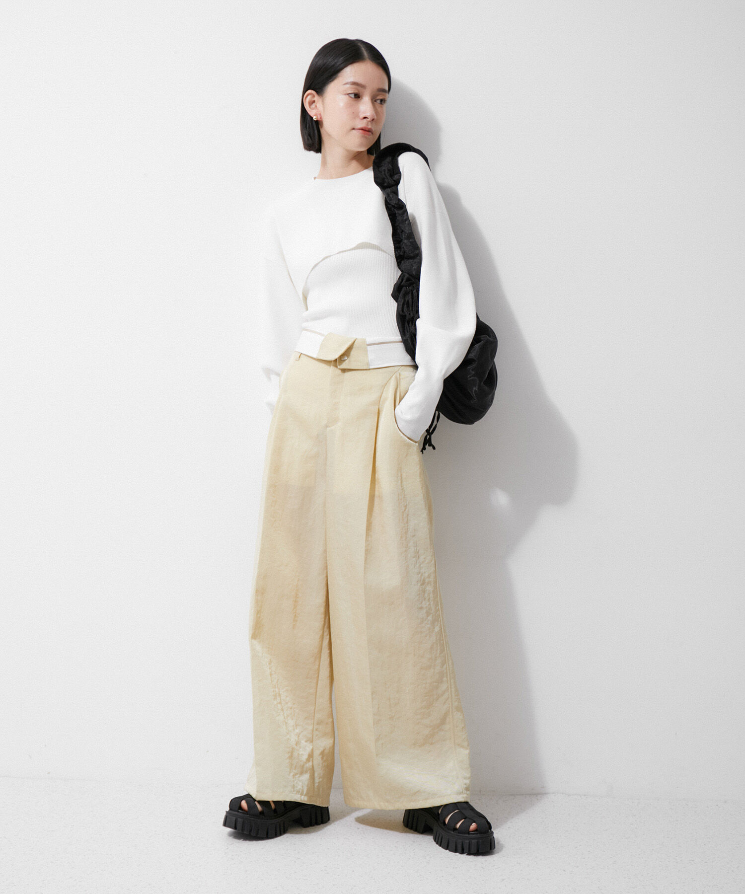 ADAM ET ROPE'「トラックソールグルカサンダル」|サンダル|