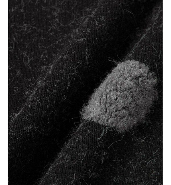 ADAM ET ROPE'「【WEB限定・サステナブル】ループジャカードドットニットカーディガン」|カーディガン|