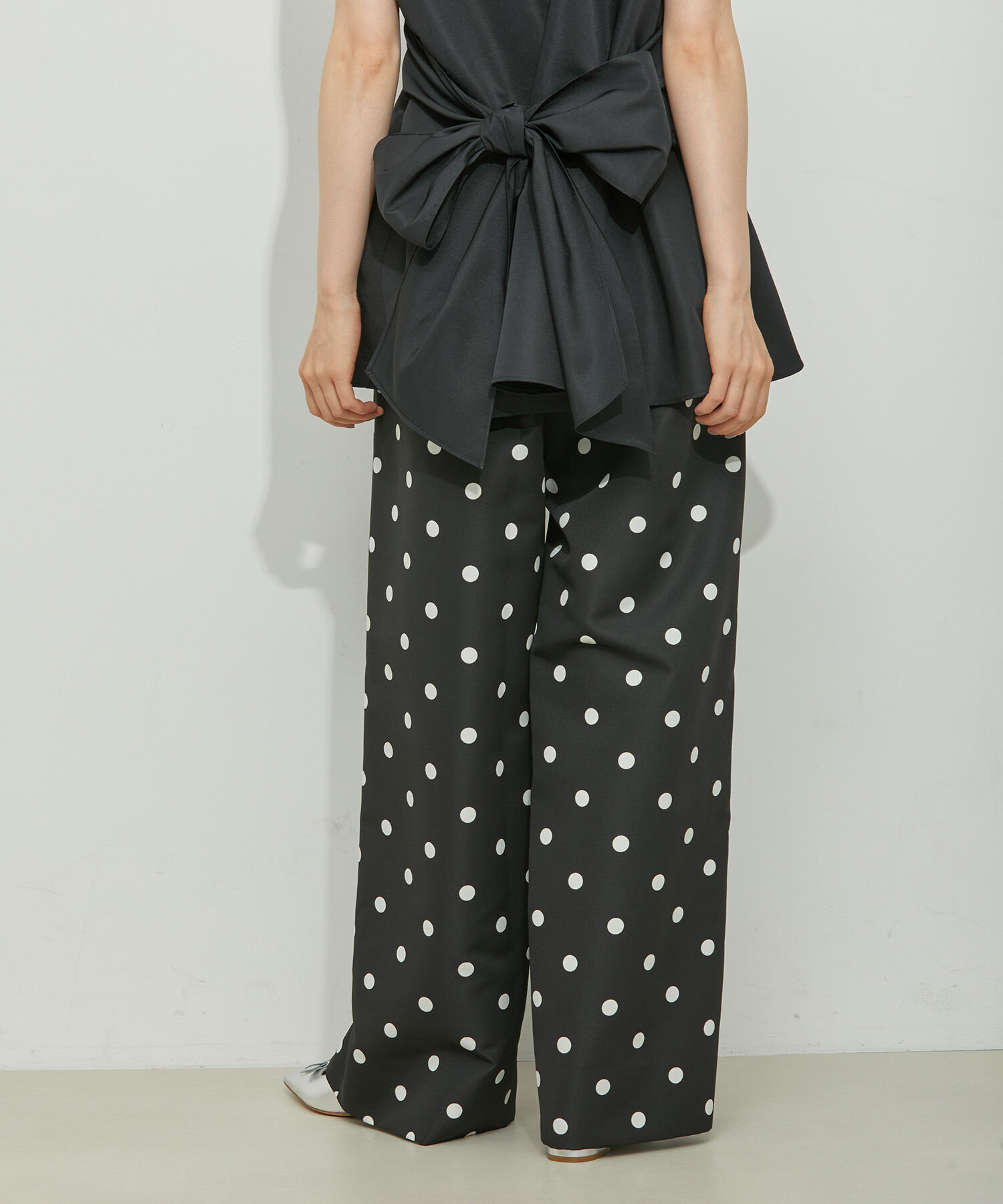 ADAM ET ROPE'「【WEB限定】【troisiemeCHACO for ADAM ET ROPE'】BACK RIBBON SETUP 」|スーツ|