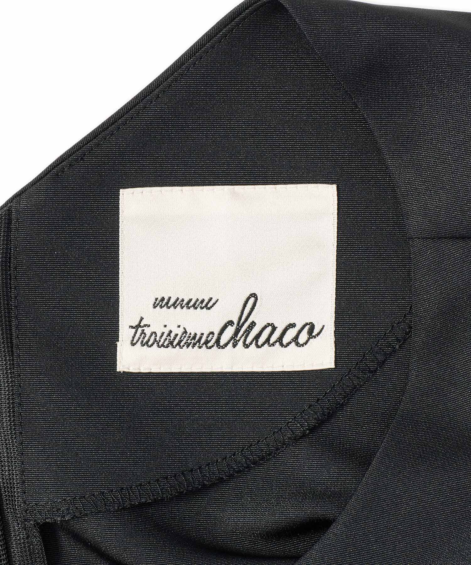 ADAM ET ROPE'「【WEB限定】【troisiemeCHACO for ADAM ET ROPE'】BACK RIBBON SETUP 」|スーツ|