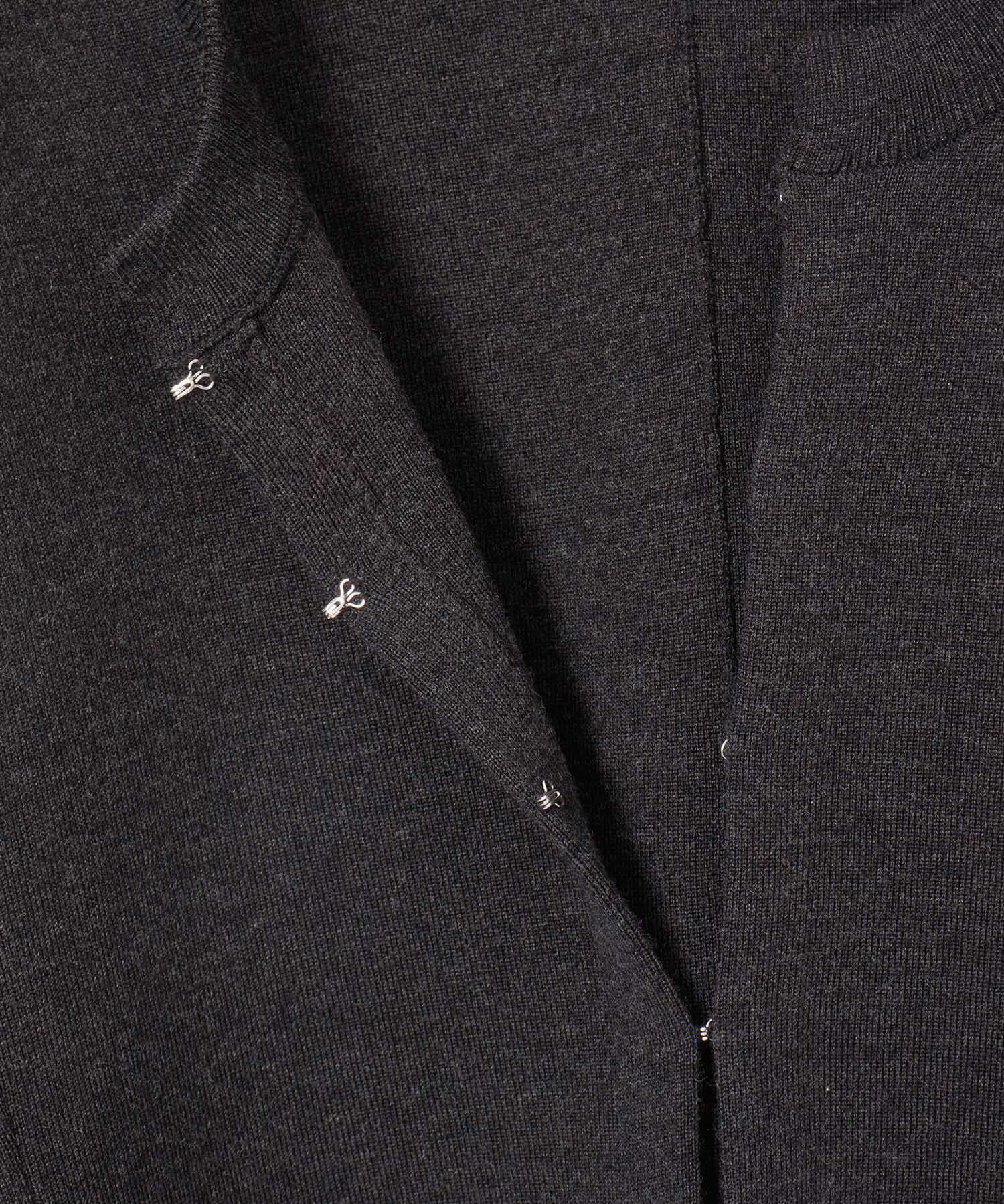 ADAM ET ROPE'「ホックジャケットカーディガン」|カーディガン|