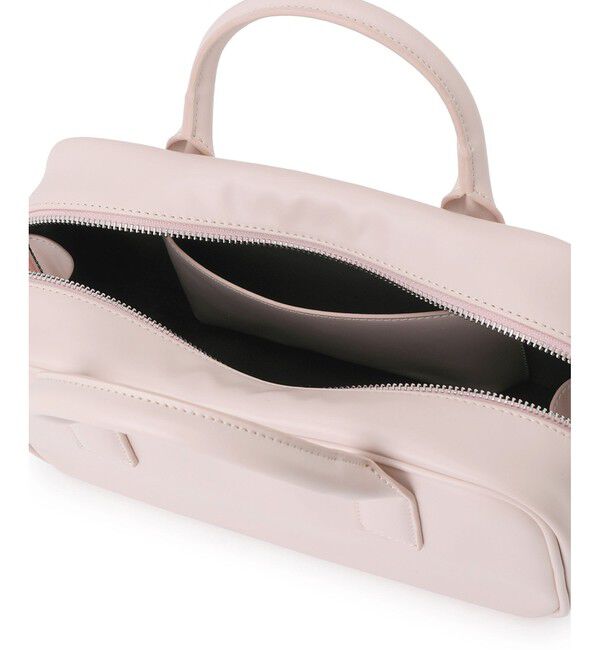 ADAM ET ROPE'「【一部WEB限定カラー】・【再入荷】ロゴスクエアボストンバッグ」|ショルダー・メッセンジャー|