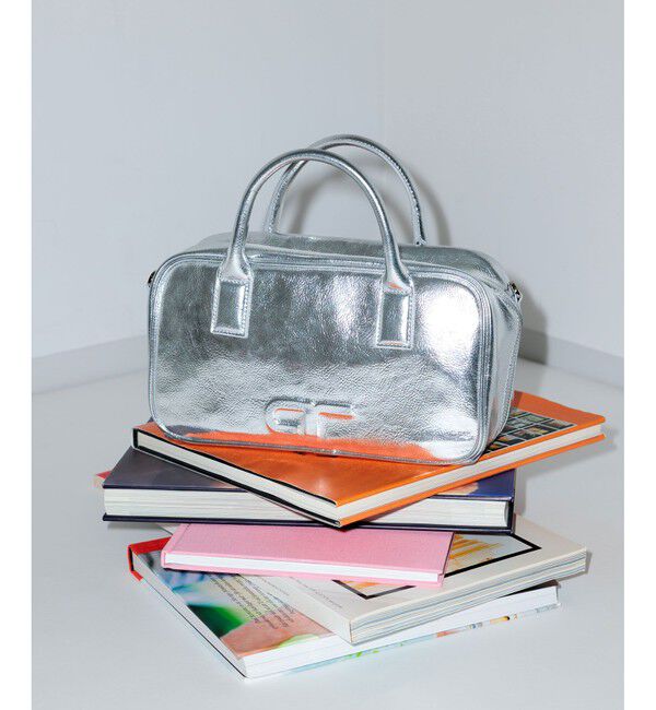 ADAM ET ROPE'「【一部WEB限定カラー】・【再入荷】ロゴスクエアボストンバッグ」|ショルダー・メッセンジャー|