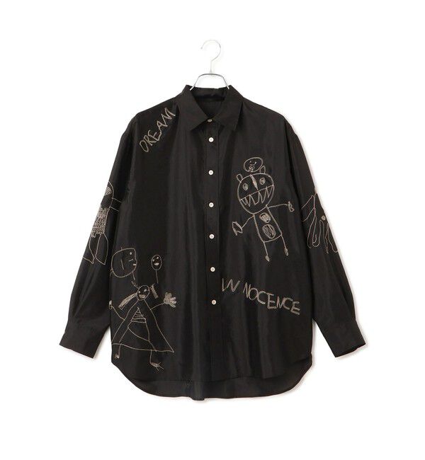 ADAM ET ROPE'「イノセンスエンブロイダリーシアーシャツ」|シャツ・ブラウス|