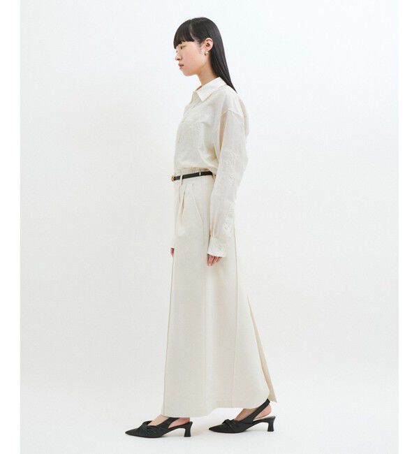 ADAM ET ROPE'「イノセンスエンブロイダリーシアーシャツ」|シャツ・ブラウス|