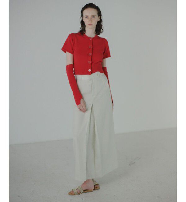 ADAM ET ROPE'「Iストラップラインストーンサンダル」|サンダル|