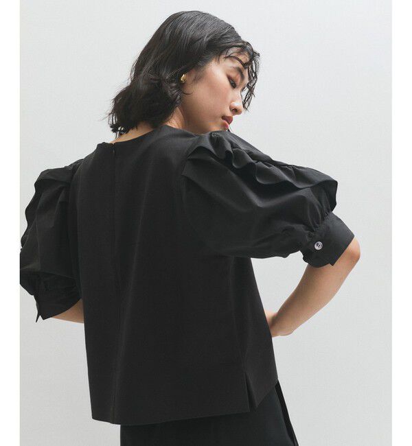 ADAM ET ROPE'「【サステナブル】バルーンスリーブTシャツ」|Tシャツ・カットソー|