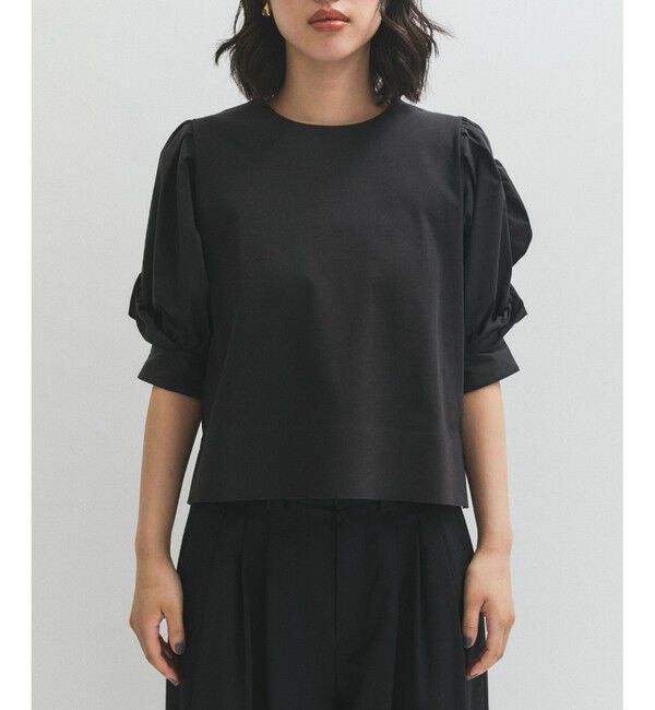 ADAM ET ROPE'「【サステナブル】バルーンスリーブTシャツ」|Tシャツ・カットソー|