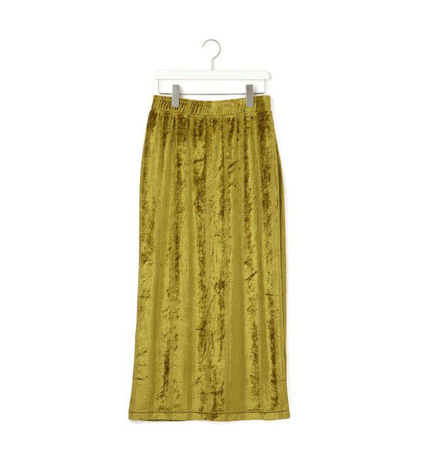 ADAM ET ROPE'「【Miller for ADAM ET ROPE'】別注 ベロアSkirt	」|スカート|