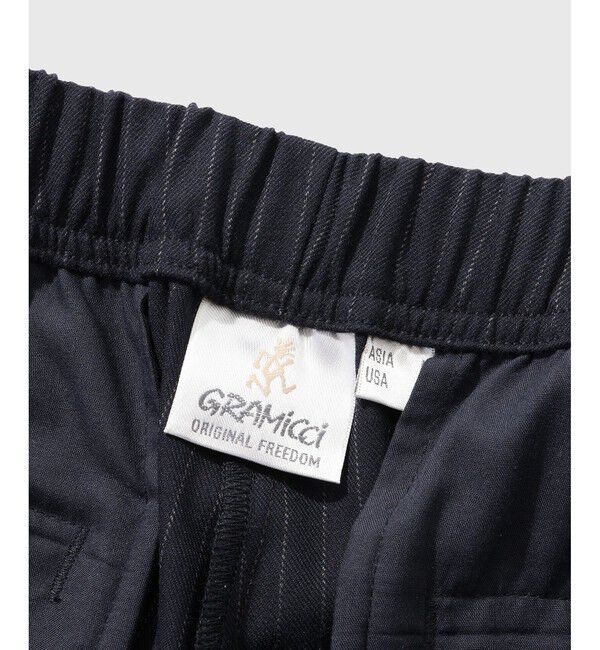 ADAM ET ROPE'「《別注》【GRAMICCI/グラミチ】2WAY STRETCH WOOLY WIDE STRAIGHT」|スラックス|