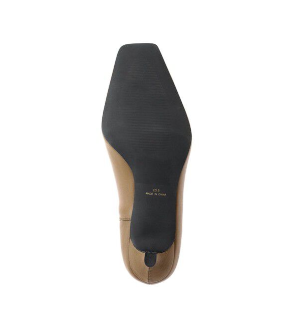 ADAM ET ROPE'「【EMOELLE】スクエアレザーパンプス」|パンプス|