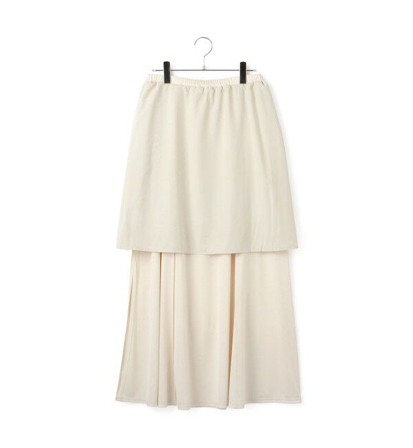 ADAM ET ROPE'「エンボスギャザースカート」|スカート|