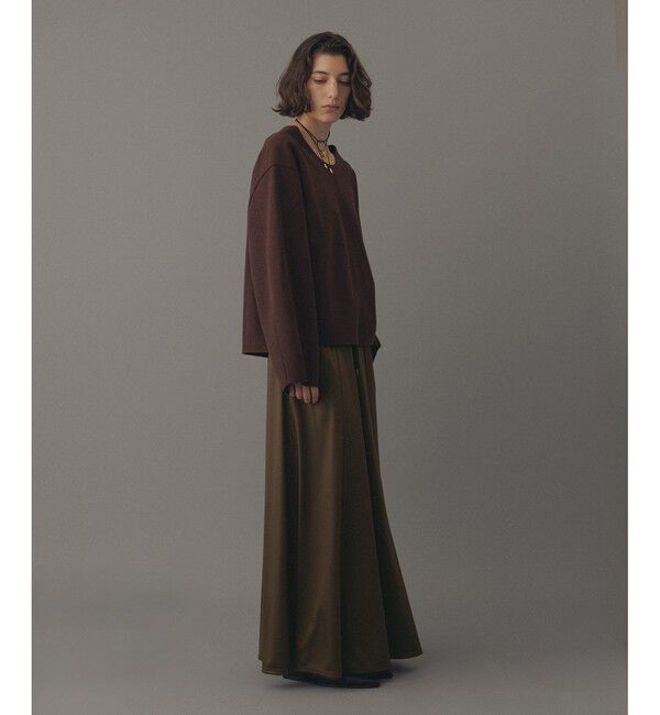 ADAM ET ROPE'「エンボスギャザースカート」|スカート|