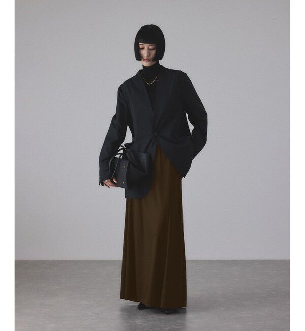 ADAM ET ROPE'「エンボスギャザースカート」|スカート|