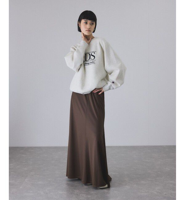 ADAM ET ROPE'「エンボスギャザースカート」|スカート|