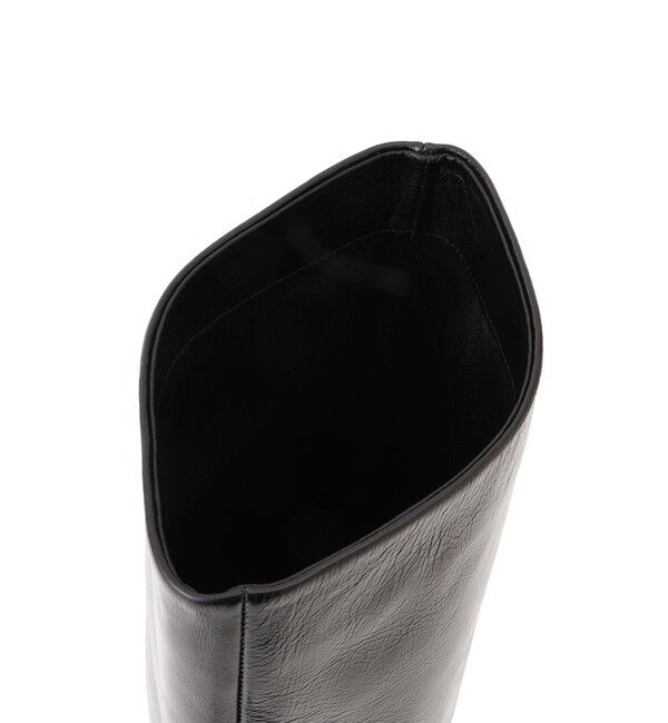 ADAM ET ROPE'「【EMOELLE】レザーロングブーツ」|ロングブーツ|