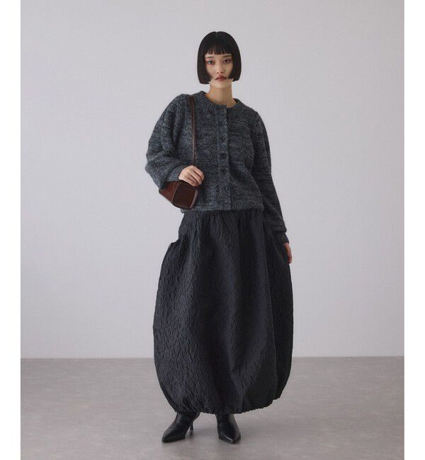 ADAM ET ROPE'「ジャガードギャザースカート」|スカート|