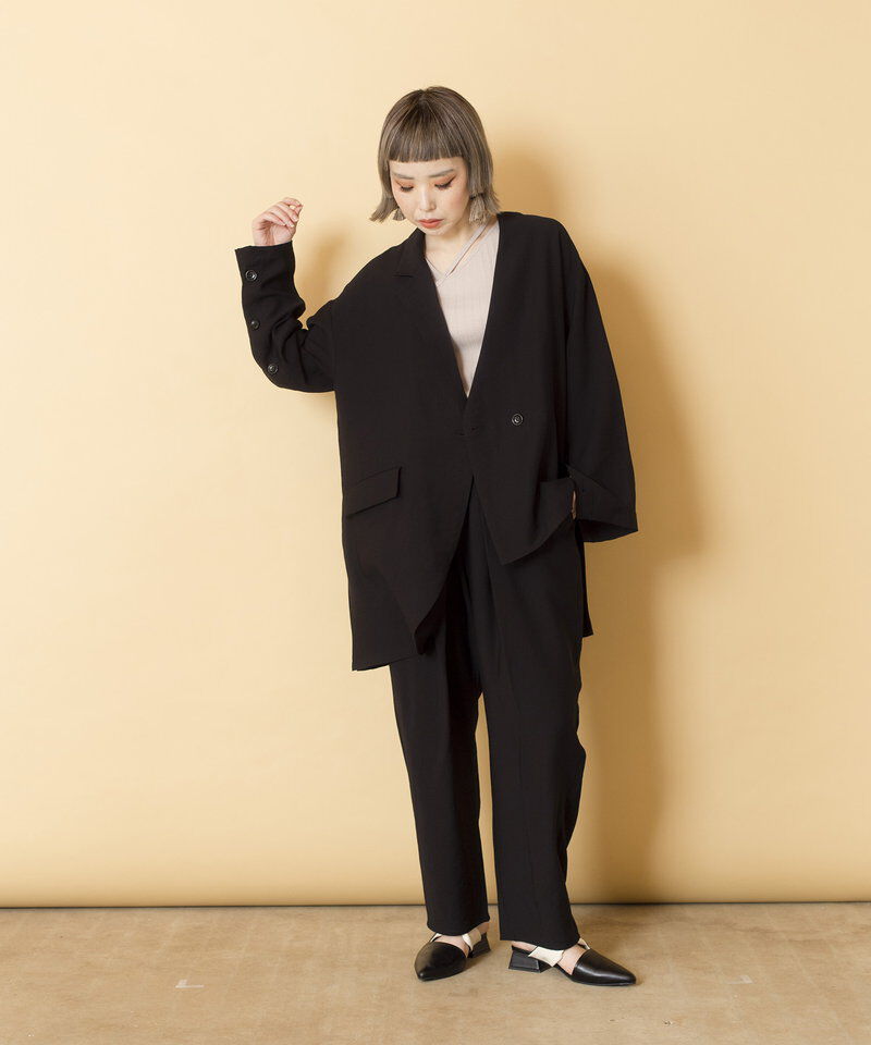  「アシンメトリージャケット」|テーラードジャケット|