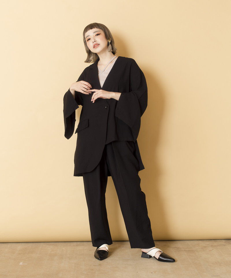  「アシンメトリージャケット」|テーラードジャケット|