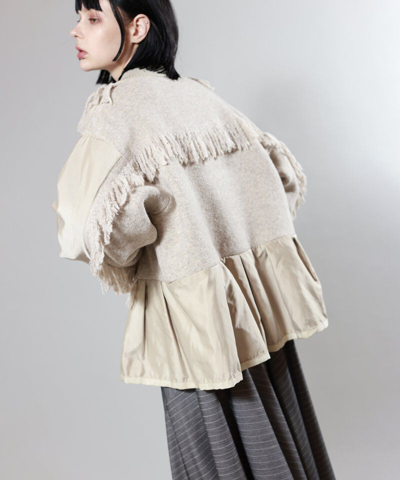  「MA-1ニットブルゾン」|ブルゾン・スタジャン|