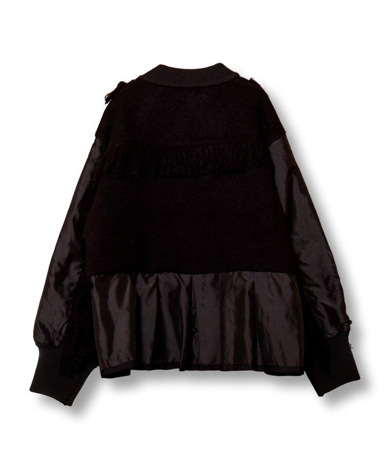  「MA-1ニットブルゾン」|ブルゾン・スタジャン|