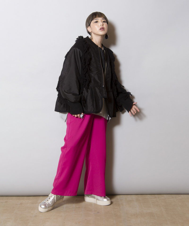  「MA-1ニットブルゾン」|ブルゾン・スタジャン|