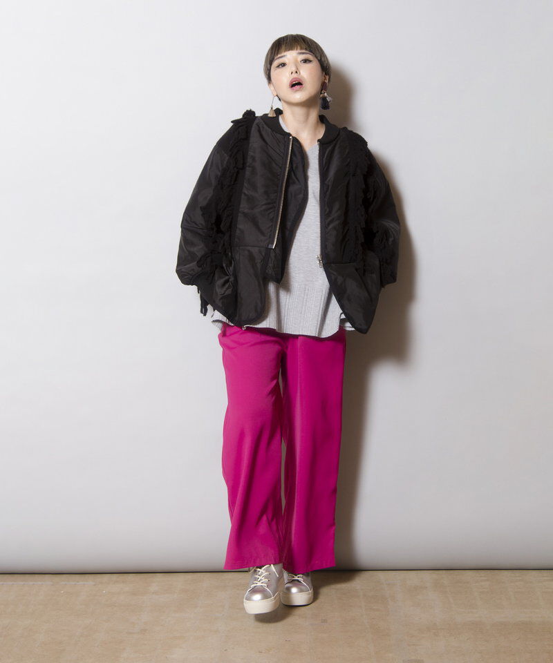  「MA-1ニットブルゾン」|ブルゾン・スタジャン|