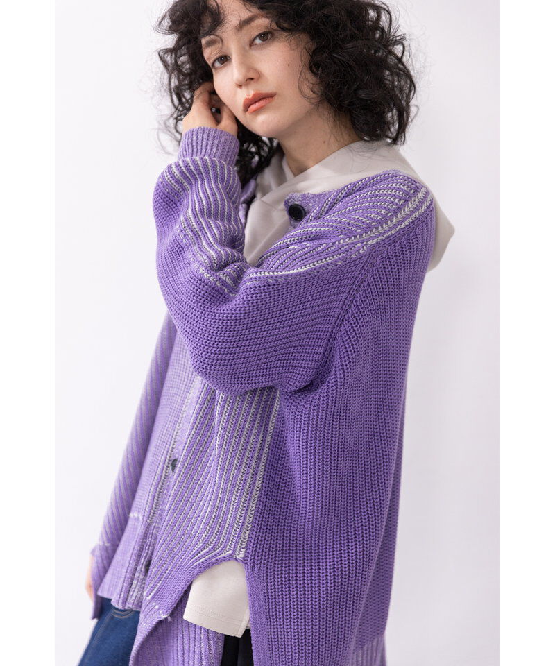  「2WAYニットカーディガン」|カーディガン|