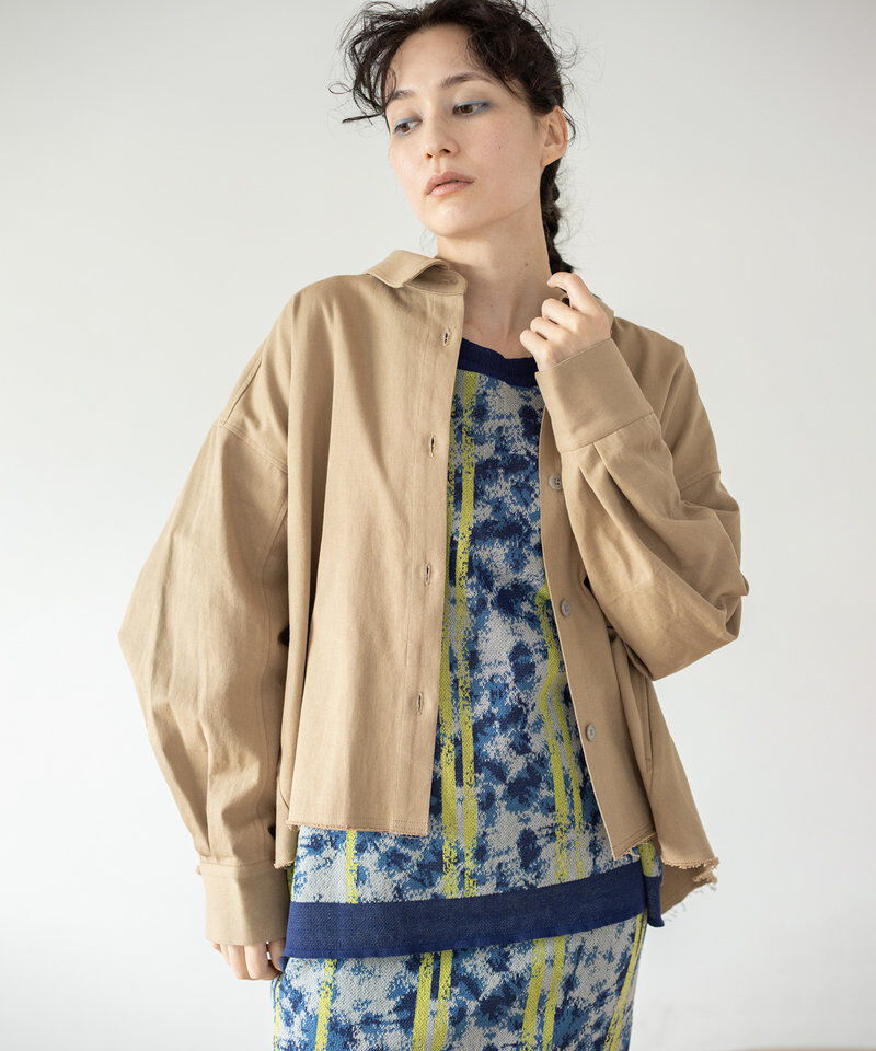  「バックタックシャツジャケット」|その他|
