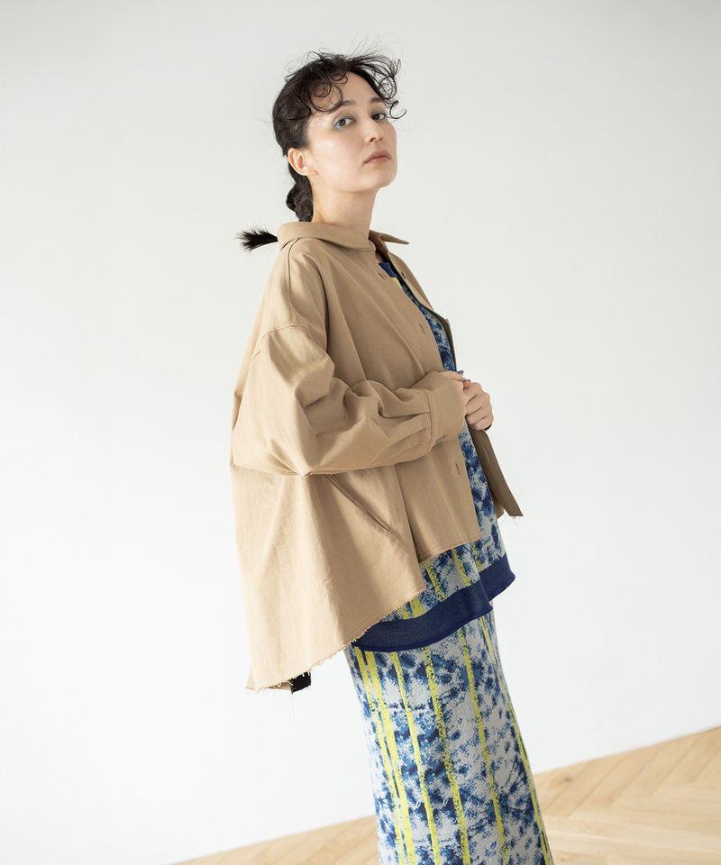  「バックタックシャツジャケット」|その他|