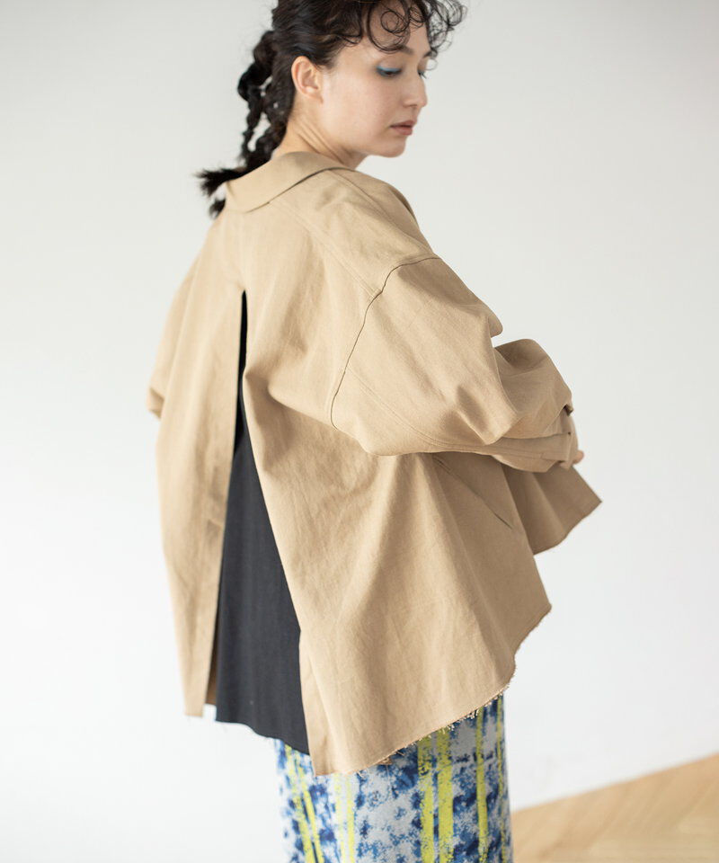  「バックタックシャツジャケット」|その他|