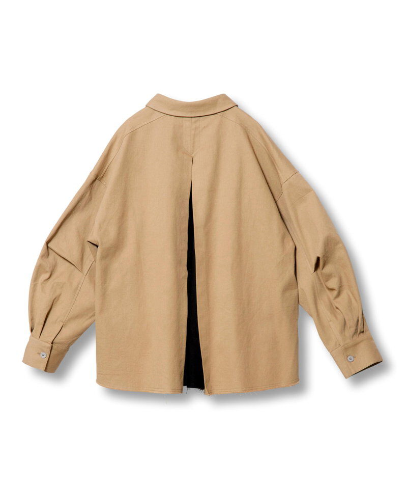  「バックタックシャツジャケット」|その他|
