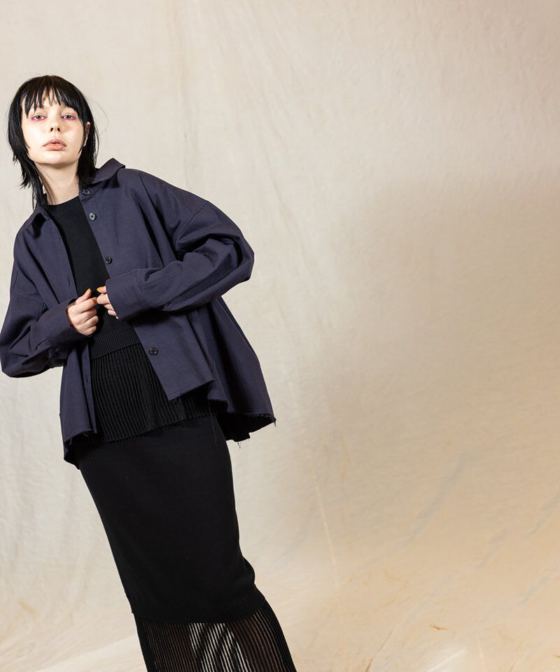  「バックタックシャツジャケット」|その他|