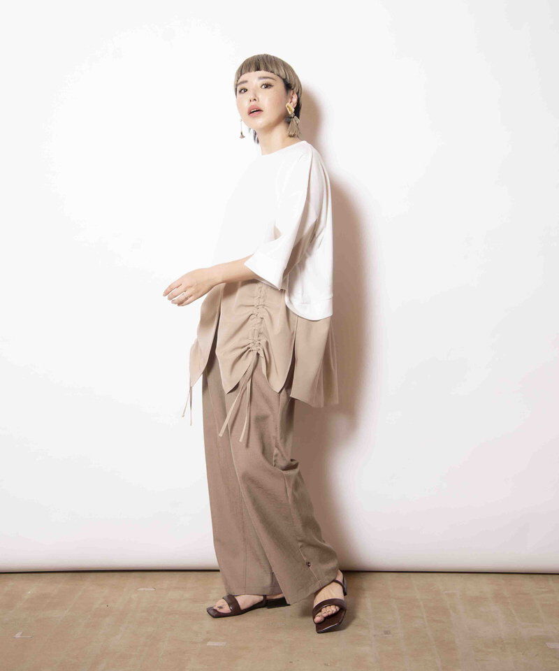  「ボタンアレンジパンツ」|その他|