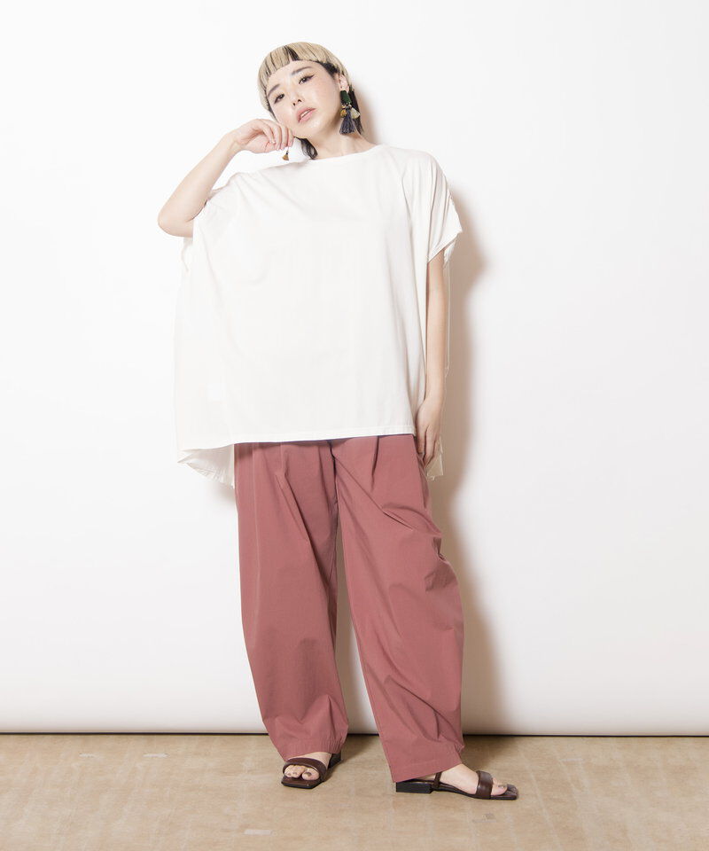  「タックカーブパンツ」|チノ|