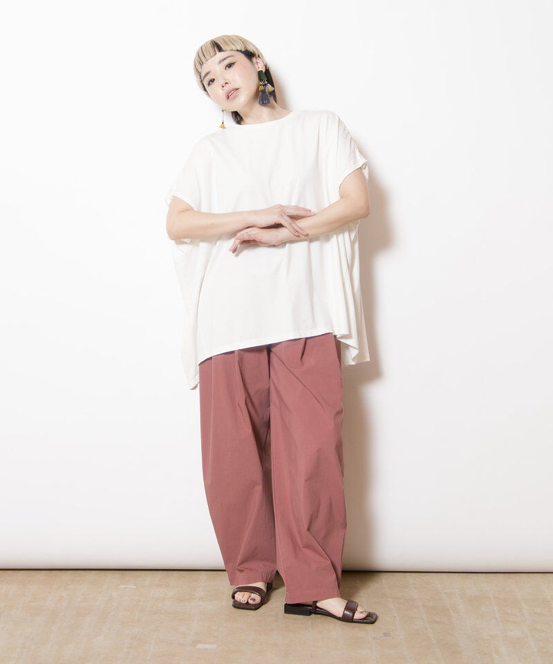  「タックカーブパンツ」|チノ|